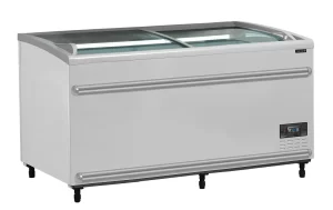 Isla de supermercado bitemperatura