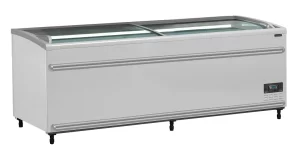 Isla de supermercado bitemperatura