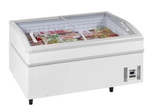 Isla de supermercado bitemperatura