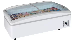 Isla de supermercado bitemperatura