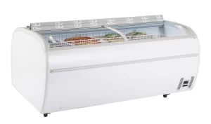 Isla de supermercado bitemperatura