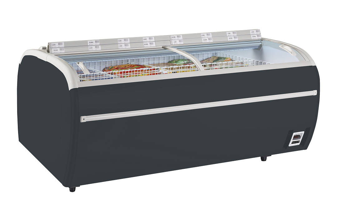 Isla De Supermercado Bitemperatura Color Antracita