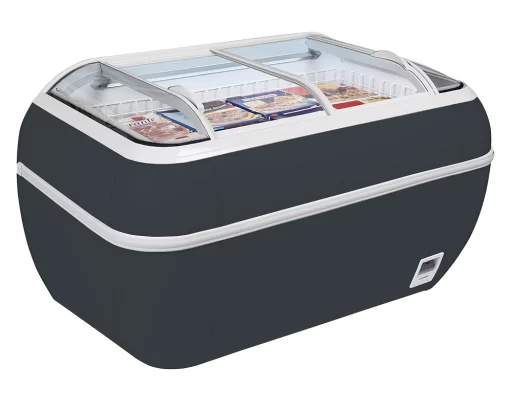 Isla De Supermercado Color Antracita