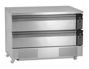 Mesa fría cajones GN2/1