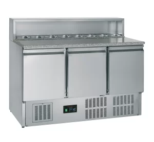 Mesa fría de pizza GN1/1