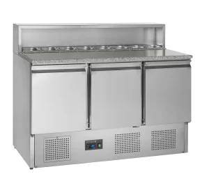 Mesa fría de pizza GN1/1