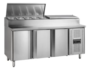 Mesa fría de preparación de sándwiches GN1/1