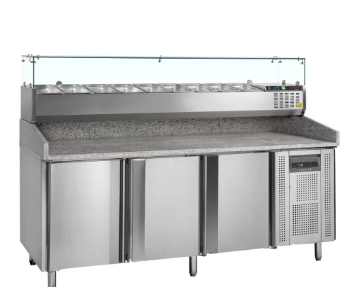 Mesa Para Pizza Incl. Unidad De Condimentos