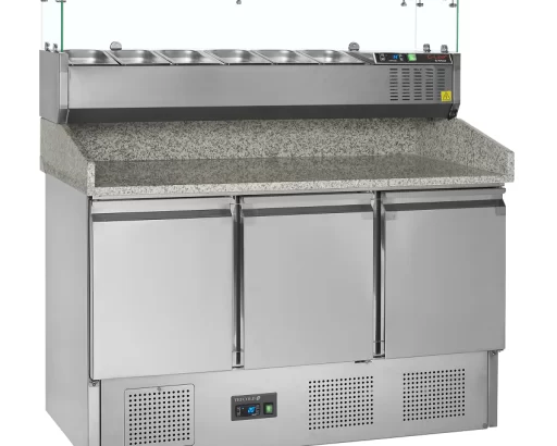 Mesa Para Pizza Incl. Unidad De Condimentos