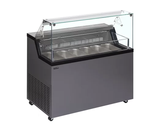 Vitrina Expositora Para Helados Con Display