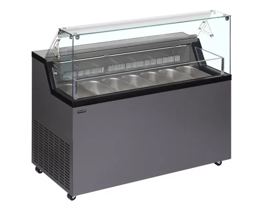 Vitrina Expositora Para Helados Con Display