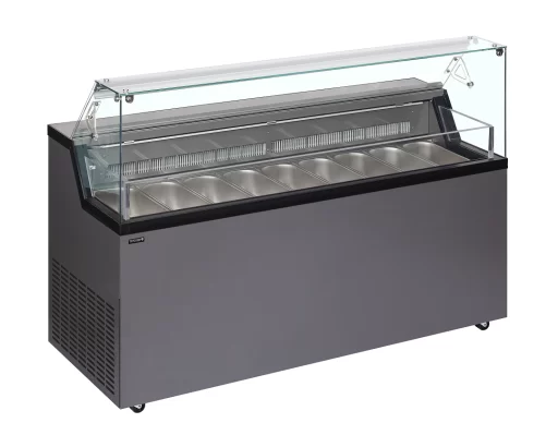 Vitrina Expositora Para Helados Con Display