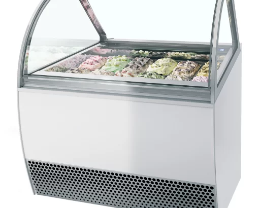 Vitrina Expositora Para Helados Con Display Ventilada