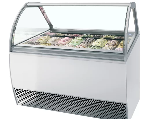 Vitrina Expositora Para Helados Con Display Ventilada