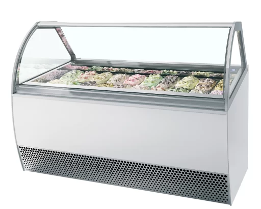 Vitrina Expositora Para Helados Con Display Ventilada