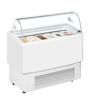 Vitrina para helados ventilada