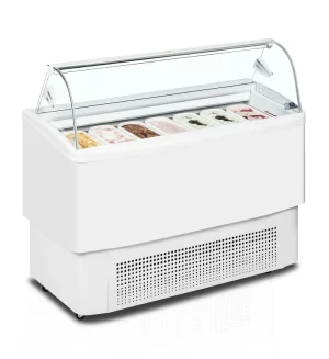 Vitrina para helados ventilada