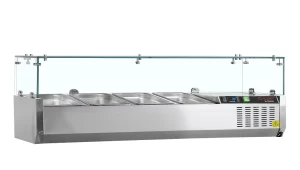 Vitrina refrigerada sobre encimera GN1/3