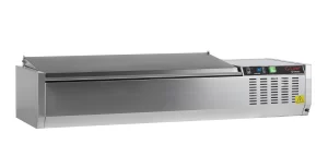 Vitrina refrigerada sobre encimera GN1/3