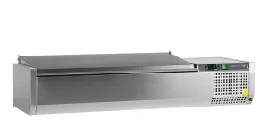 Vitrina refrigerada sobre encimera GN1/3