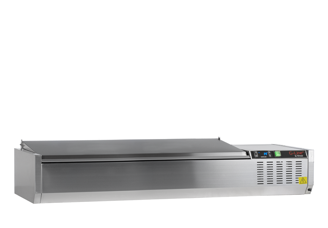 Vitrina refrigerada sobre encimera GN1/4