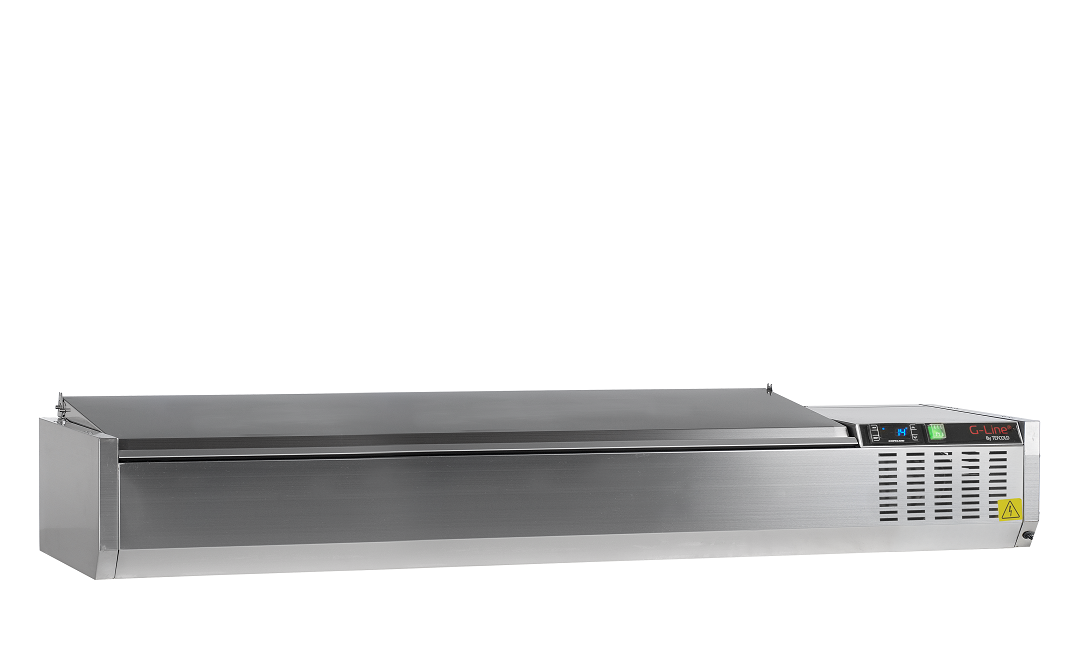 Vitrina refrigerada sobre encimera GN1/4