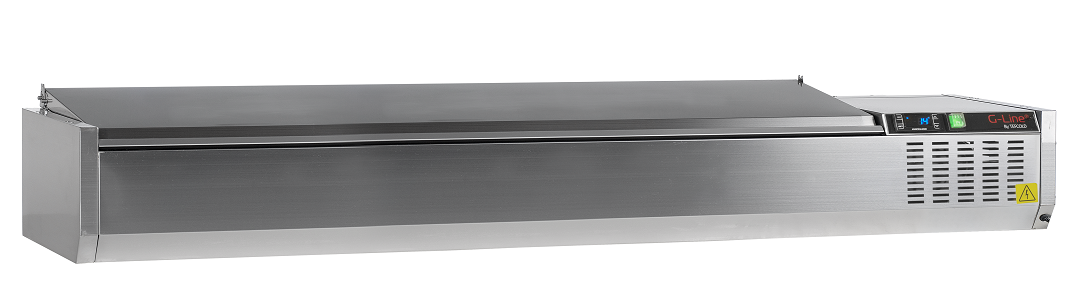 Vitrina refrigerada sobre encimera GN1/4