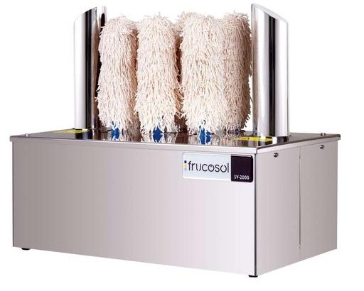 Abrillantadora Secadora de Copas 500 ud/hora 590x320x490h mm SV2000 Línea Rioja