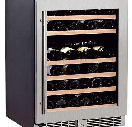 Armario Cava de Vino 2 temperaturas 50 botellas 595x580x870h mm PEKIN W-50