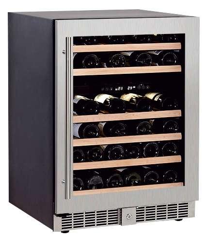 Armario Cava de Vino 2 temperaturas 50 botellas 595x580x870h mm PEKIN W-50