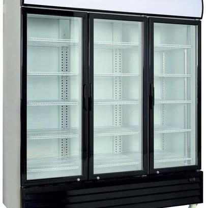 Armario Expositor Refrigerado 1600 litros 3 Puertas Batientes de Vidrio de 1720 x730 x2060h mm PEKIN CST1600