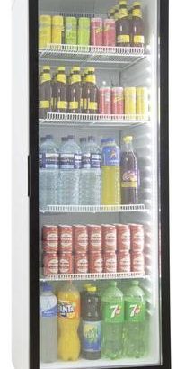 Armario Expositor Refrigerado 400 litros Puerta de Vidrio de 620 x665 x1850h mm CORDOBA RV300DIG
