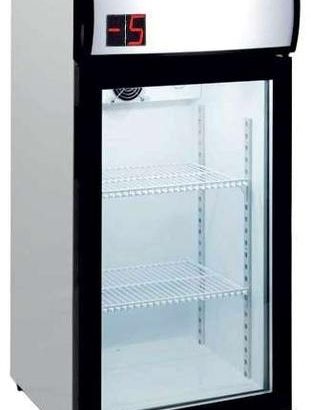 Armario Expositor Refrigerado 80 litros Subcero Puerta de Vidrio de 470X465X955h mm PEKIN SZ80L