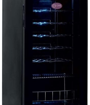 Armario Expositor de Vino 1 Temperatura para 28 botellas PEKIN CV-28-C