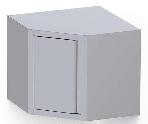 Armario Mural Acero Inoxidable Rinconero 700x700x600h mm WMC070460AN