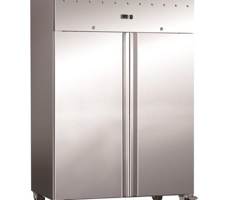Armario Refrigerado GN2/1 Acero Inoxidable 2 Puertas 1200 litros 1340x810x1989h mm PEKIN GN1200TNV