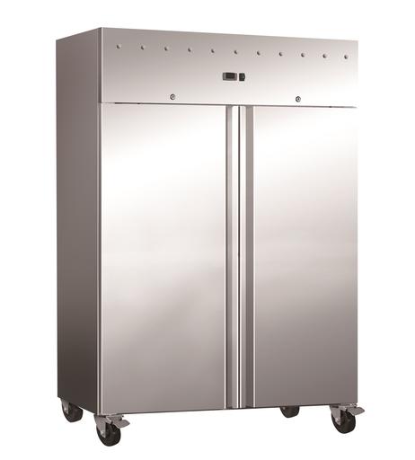 Armario Refrigerado GN2/1 Acero Inoxidable 2 Puertas 1200 litros 1340x810x1989h mm PEKIN GN1200TNV