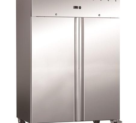 Armario Refrigerado Snack Acero Inoxidable 2 Puertas 1000 litros 1340x700x2010h mm PEKIN SNACK800TNV
