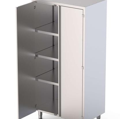 Armario de Pie Acero Inoxidable Con 1 Puerta Abatible 800x600x2000h mm FC0860200SW