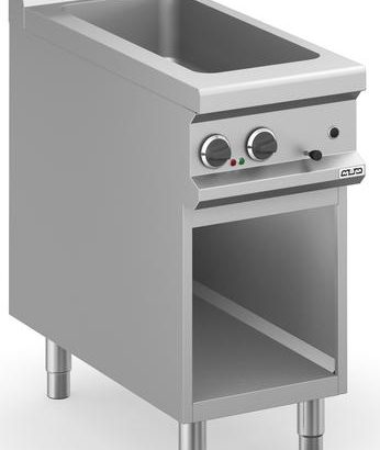 Baño María Eléctrico 1 Cuba GN4/3  (sin cestas)  con Mueble MBME94A MAGISTRA PLUS 900