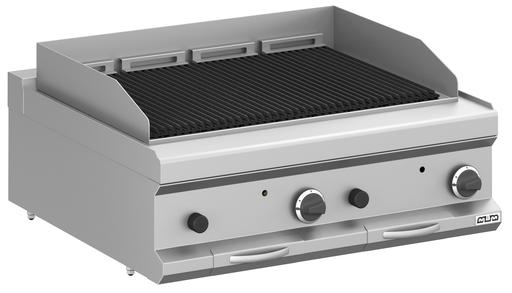 Barbacoa a gas 80 cm Piedra Volcánica Sobremesa MPLG78T MAGISTRA PLUS 700