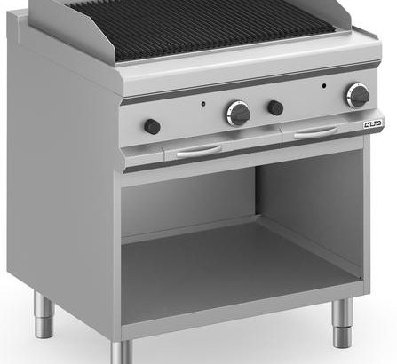 Barbacoa a gas 80 cm Piedra Volcánica con Mueble MPLG78A MAGISTRA PLUS 700