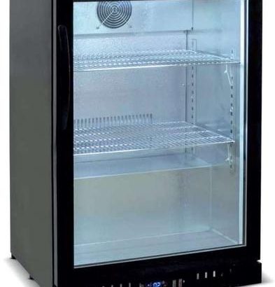 Botellero Expositor Contramostrador 1 puerta pivotante de 600 x520 x900h mm PEKIN BB-1