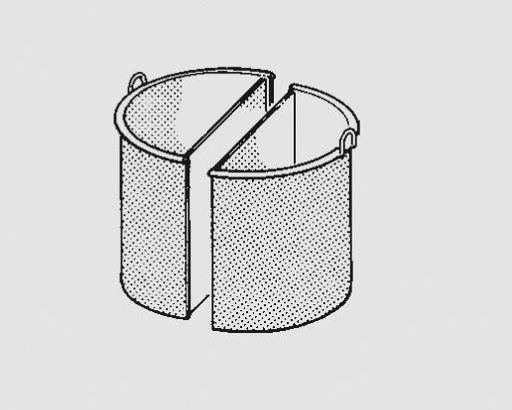 Cesta 150 Litros 2 Compartimentos para colar la pasta MAGISTRA PLUS 900