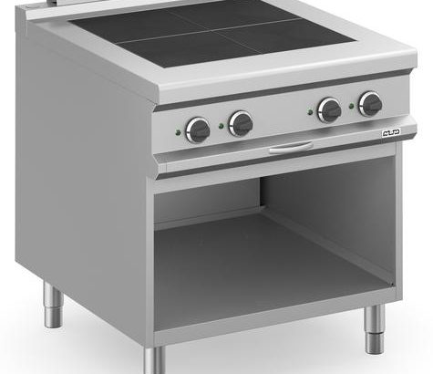 Cocina Eléctrica 4 zonas Cuadradas Rebajadas con Mueble MPQR98A MAGISTRA PLUS 900