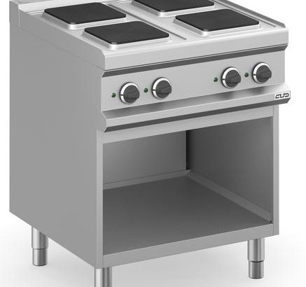 Cocina Eléctrica 4 zonas Cuadradas con Mueble MPQ77A MAGISTRA PLUS 700