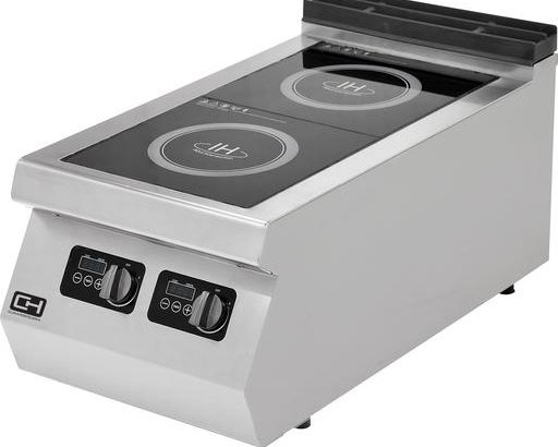 Cocina Inducción Sobremesa 2 Zonas 2 x 3,5 kW 400x900x300h mm EMPPLS9IND010 Línea 900 Estambul