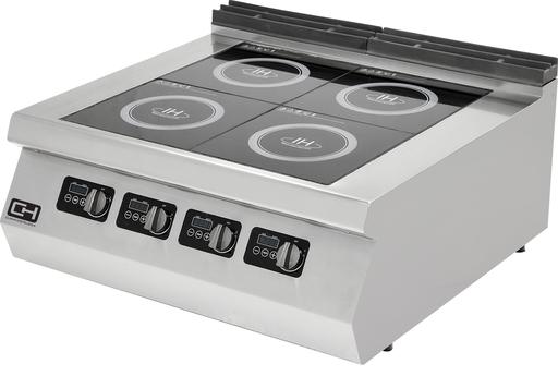 Cocina Inducción Sobremesa 6 Zonas 6 x 3,5 kW 1200x900x300h mm EMPPLS9IND030 Línea 900 Estambul