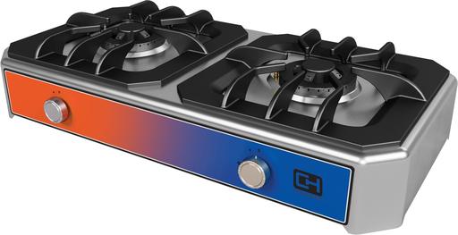 Cocina a Gas Snack Sobremesa 2 Fuegos 3,5 + 3,5 kW Línea Estambul EMPSKG020