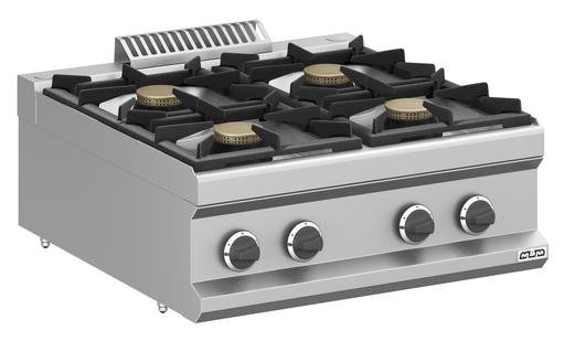 Cocina a gas 4 fuegos 4x7 Kw Sobremesa MFB77TXL MAGISTRA PLUS 700